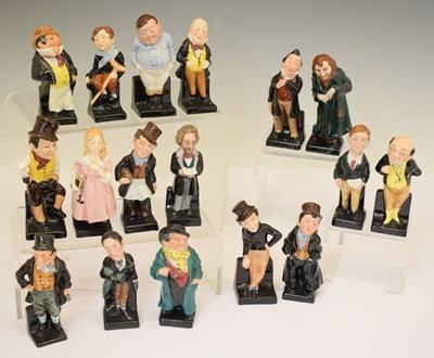 Lot 413 - Royal Doulton - Collection of 17 Dickensian figures