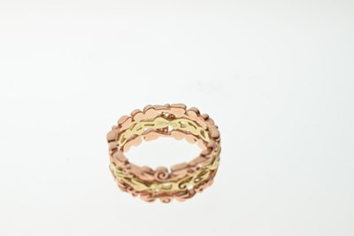 Lot 16 - Clogau Welsh 9ct rose and yellow gold 'Tree of Life' ring