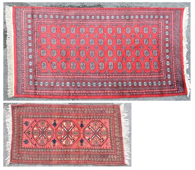 Lot 514 - Tekke Turkoman rug and a Persian rug (2)