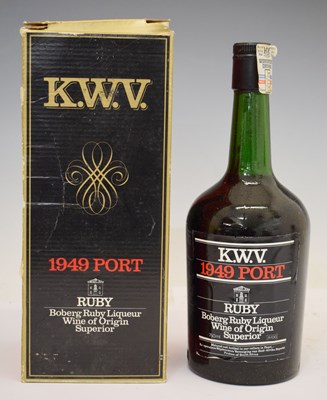 Lot 312 - KWV 'Ruby Port' 1949 South Africa