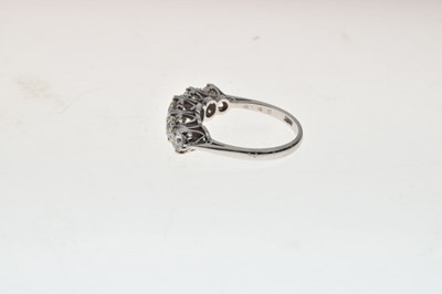 Lot 1 - Five-stone diamond ring