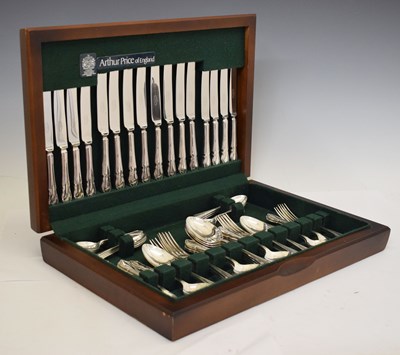 Lot 305 - Canteen of Arthur Price Dubarry pattern cutlery