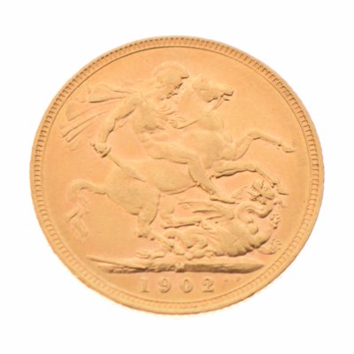 Lot 204 - Melbourne Mint - Edward VII gold sovereign, 1902