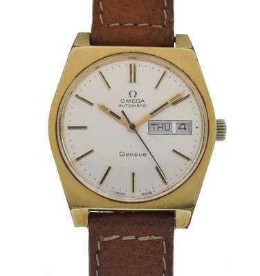 Lot 59 - Omega - Genève automatic gold plated and stainless wristwatch, ref. 1660125