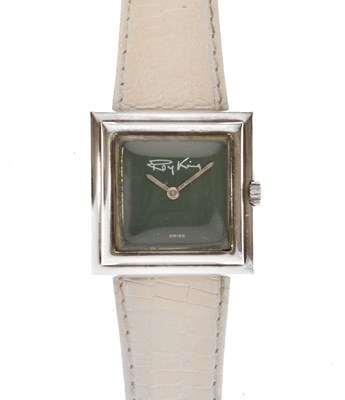Lot 69 - Roy King - 1970s silver cased wristwatch
