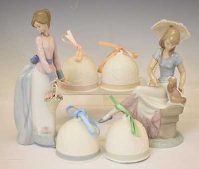 Lot 397 - Lladro - Two figures, etc