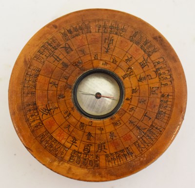 Lot 434 - Chinese Geomancer's 'Luopan' or Feng Shui compass