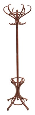 Lot 570 - Reproduction bentwood hall / coat stand