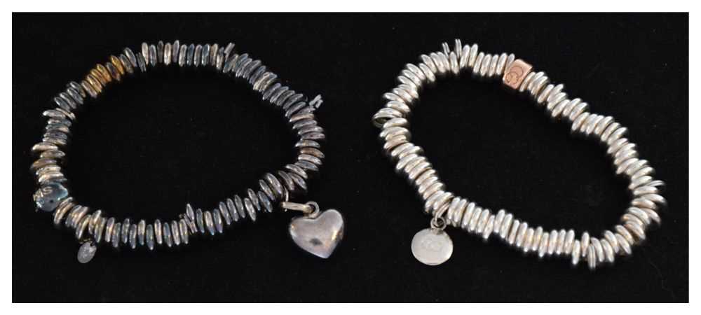 Lot 41 - Links of London and Clogau silver bracelets