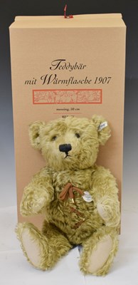 Lot 380 - Steiff - Hot water bottle teddy bear replica 1907