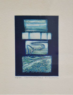 Lot 464 - Brenda Hartin (Contemporary) - Signed limited edition print - 'Elemental Icon'