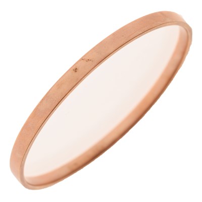 Lot 131 - 9ct rose gold bangle