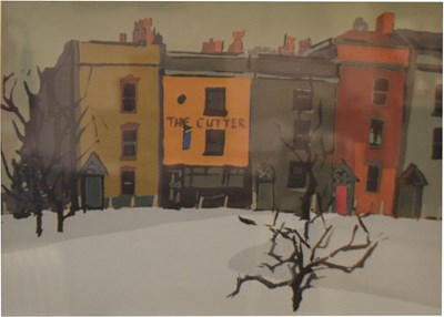 Lot 465 - Dawn Sidoli (1933-2022) - Artist proof print - 'The Cutter, Bedminster'