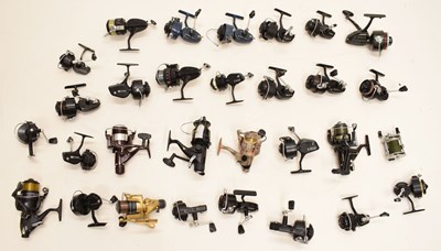 Lot 324 - A collection of spinning fishing reels
