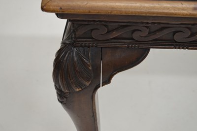 Lot 522 - George II 'red walnut' side table, probably Irish