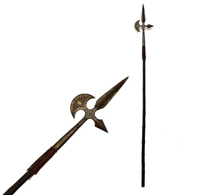 Lot 114 - Indian halberd