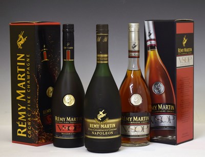 Lot 577 - Remy Martin Fine Champagne Napoleon Cognac and Remy Martin Fine Champagne VSOP Cognac