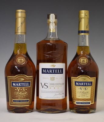 Lot 578 - Martell Single Distillery VS Fine Cognac, and Martell VS Fine Cognac