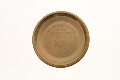 Lot 54 - Rolex - 18ct gold Oyster Perpetual Day Date bracelet, ref. 18038