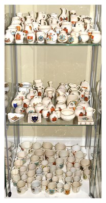 Lot 325 - Quantity of crested ware to include Somerset interest, Weston-super-Mare etc