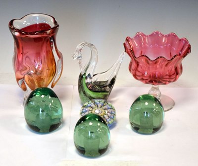 Lot 345 - Quantity of 19th century and later glass