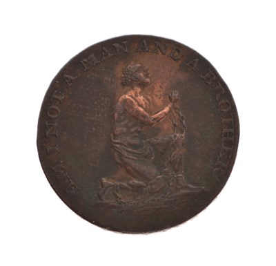 Lot 103 - Anti-Slavery And Abolition Movement. Middlesex, London Halfpenny Token, circa 1790