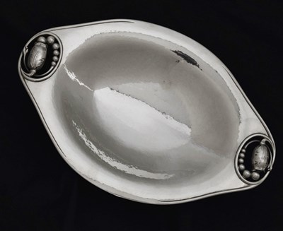 Lot 95 - George Jensen - Early 20th century Blossom pattern fruit bowl