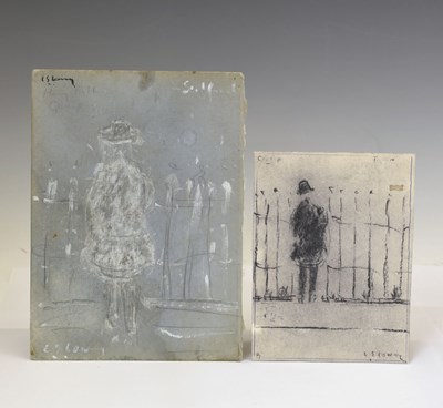 Lot 267 - Attributed to Laurence Stephen Lowry (1887-1976) - Two unframed studies
