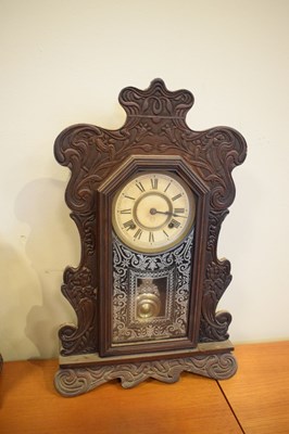Lot 430 - Five American mantel clocks