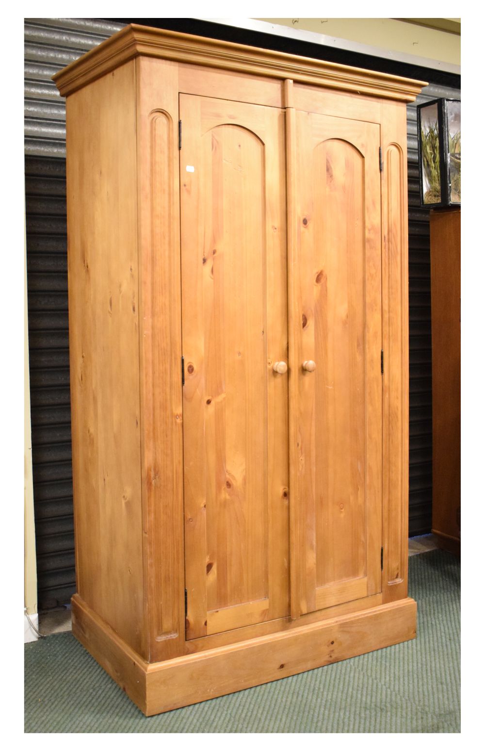 Lot 620 Pine wardrobe