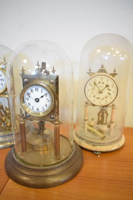 Lot 428 - Five assorted torsion or anniversary clocks