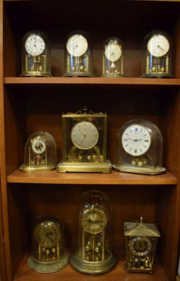 Lot 412 - Group of torsion or anniversary clocks