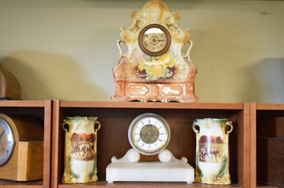 Lot 326 - Assorted clocks and timepieces