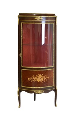 Lot 515 - Vernis Martin-style corner cabinet