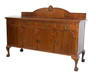 Lot 403 - 1920's walnut sideboard