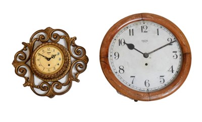 Lot 324 - Two Smiths wall clocks