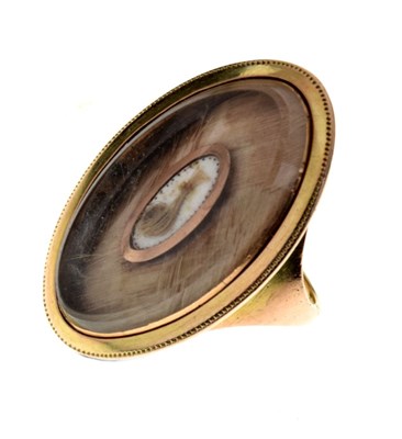 Lot 34 - Late 18th Century mourning ring, circa 1790