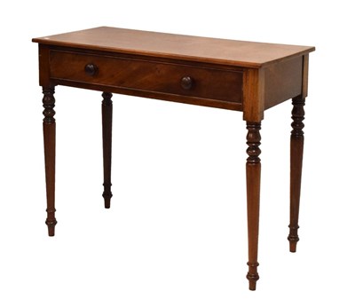 Lot 498 - Victorian mahogany side table