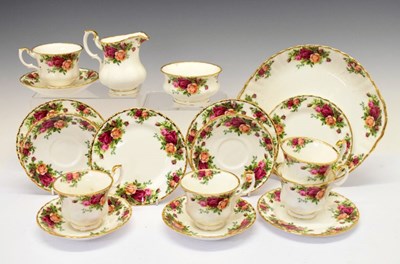 Lot 492 - Small quantity of Royal Albert 'Old Country Roses' tea ware