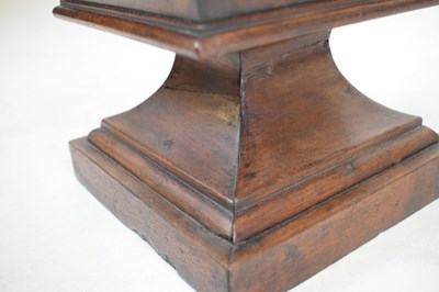 Lot 581 - Unusual early 19th Century mahogany pedestal or table-top box