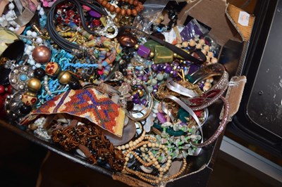 Lot 88 - Quantity of costume jewellery to include; necklaces, bracelets, bangles etc