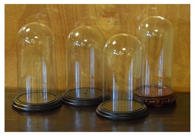 Lot 516 - Group of four domes, with bases