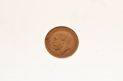 Lot 114 - Gold Coin - George V half sovereign 1914