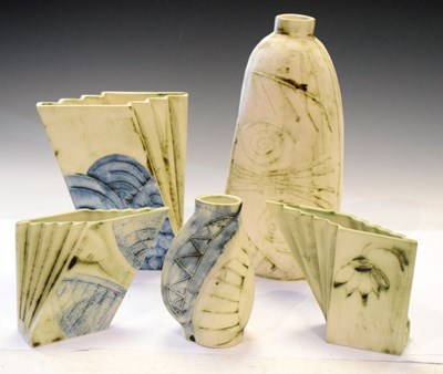 Lot 244 - Five items of Carn studio pottery