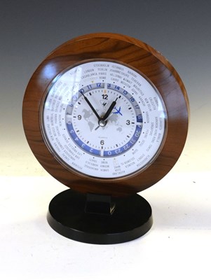 Lot 332 - Japanese Yaesu world time clock