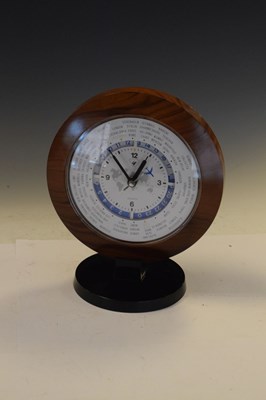 Lot 332 - Japanese Yaesu world time clock