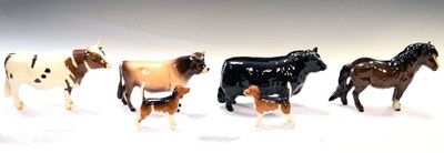 Lot 262 - Group of Beswick bulls, etc..