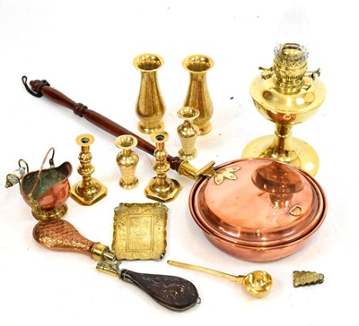 Lot 483 - Quantity of brass