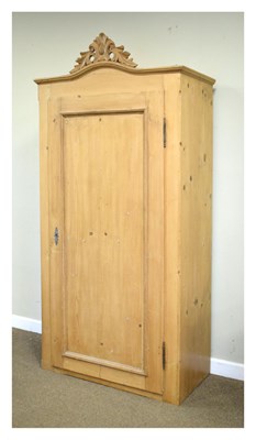 Lot 512 - French style pine armoire or wardrobe