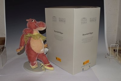 Lot 398 - Steiff - Disney Fantasia Series 60th Anniversary limited edition  'Hyacinth Hippo', 00937/2000